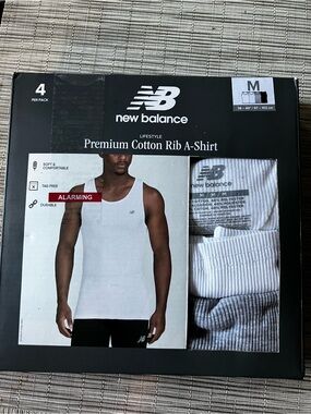 New Balance Rib A-shirt / OPEN BOX LIKE NEW
